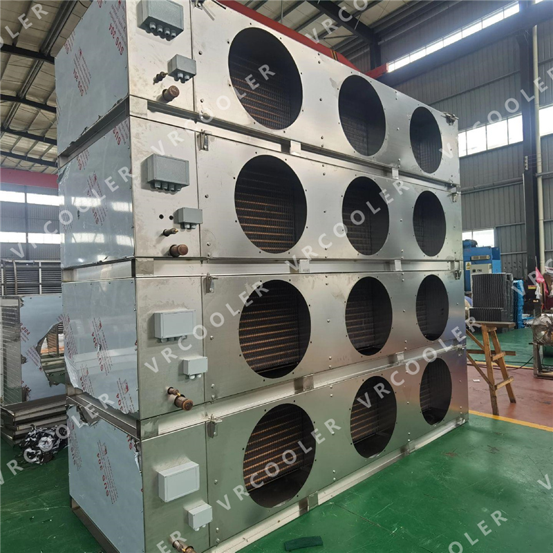 NH3 Evaporator Heat Exchanger Changzhou Vrcoolertech Refrigeration Co