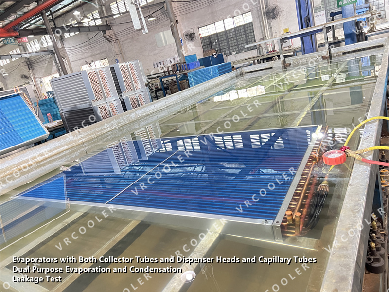 Evaporators with Both Collector Tubes And Dispenser Heads And Capillary