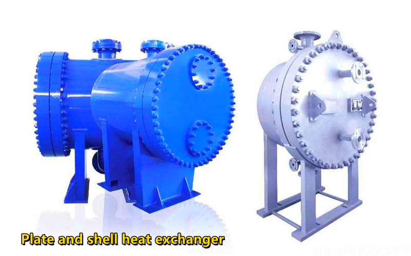 What is a plate and shell heat exchanger?