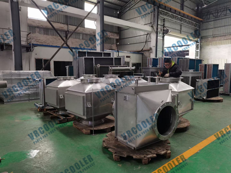 Finned Tube Gas to Water Heat Exchanger for Nuclear Power Plant