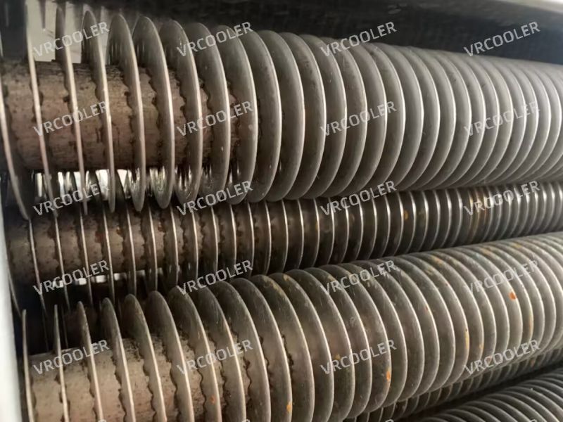 High frequency welded finned tube heat exchanger
