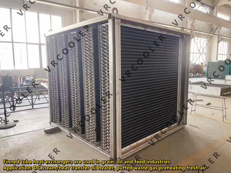 What preparatory work should be done before the installation of the finned air radiator?