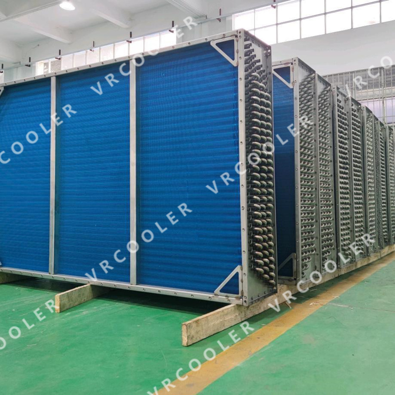 application of condenser coils and evaporator coils
