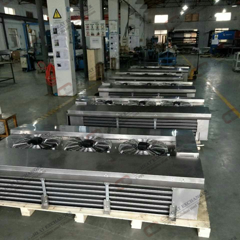Refrigeration equipment used in the industrial fishing sector