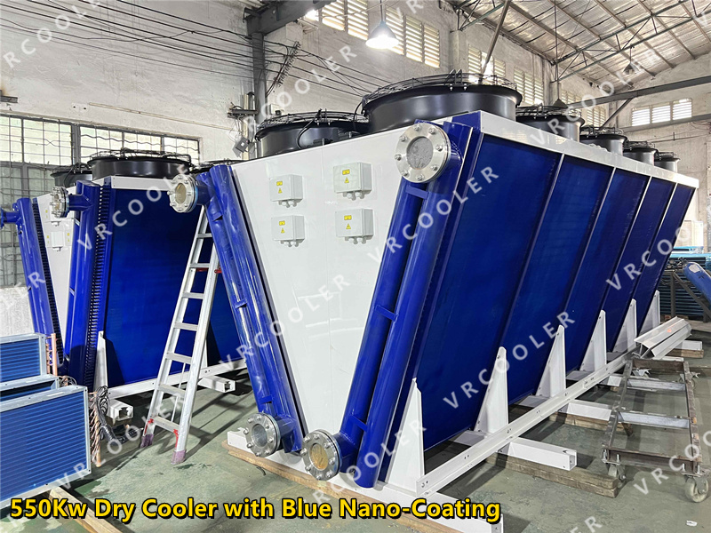 550Kw Dry Cooler with Blue Nano-Coating